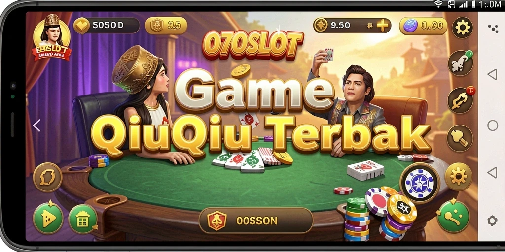 Tampilan gameplay QiuQiu di 070SLOT yang menarik.