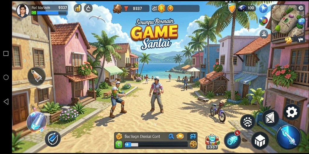 Tampilan menarik dari gameplay 93337, sebuah game Casual yang menyenangkan.