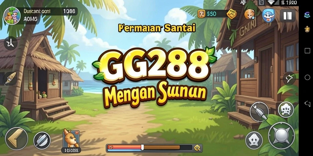 Screenshot menunjukkan gameplay santai yang mengasyikkan di GG288.