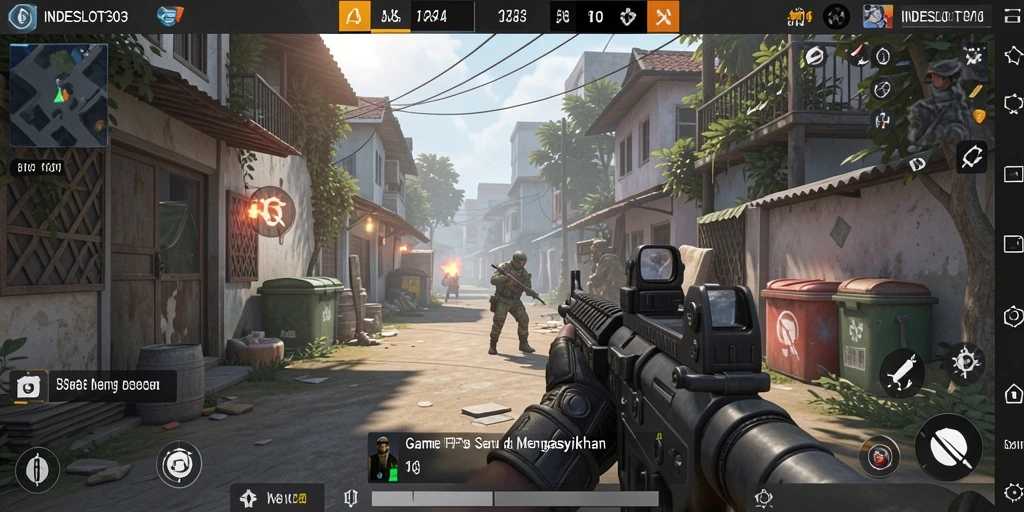 Tampilan gameplay INDESLOT303 yang mendebarkan saat pertempuran.