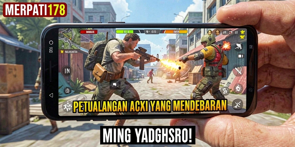 Tangkapan layar yang menampilkan aksi gameplay mendebarkan di MERPATI178.