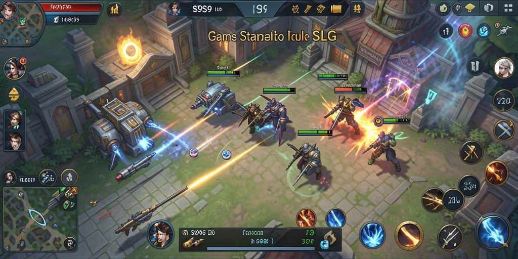Tampilan menarik dari gameplay S9S9 yang penuh strategi.